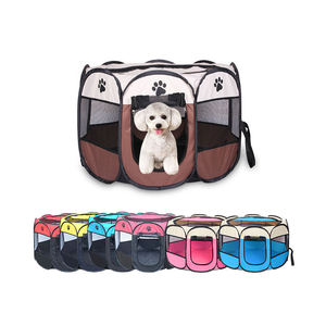 2025 Large <strong>Doghouse</strong> Waterproof Durable All Seasons Pet House Tent Folding Octagonal <strong>Design</strong> with Animal Pattern for Cat Dog Sleep - Product Image 1