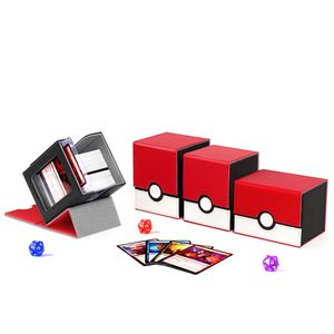 Caja de Cartas Personalizada FX con Capacidad para Más de 100 Cartas, Caja de Cartas TCG Horizontal con Diseño de Pokebola, Compatible con Cartas de Magic the Gathering Commander - Product Image 5