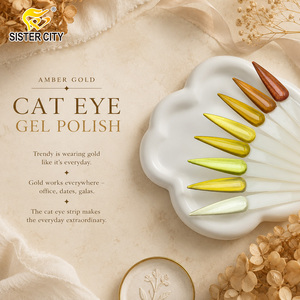 Vernis Gel Or Ambré Marque Privée – Tons Ambrés Chauds, Finition Brillante, Longue Durée - Product Image 4