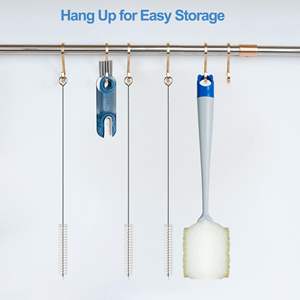 Kit de Cepillos Limpiadores para Botellas de Agua, para Ranuras y Tubos Estrechos de la Stanley Cup, Juego de Cepillos de Limpieza para Vasos y Botellas Deportivas - Product Image 3