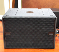 Vio s118r single 18 pouces bass sound box subwoofer passif puissant équipement dj système musical pour la scène et les événements en plein air