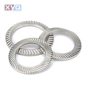 Din 9250 khóa máy giặt với Doule phải đối mặt với đĩa in mùa xuân răng cưa khóa Máy Giặt Kim Loại máy giặt phẳng máy giặt - Product Image 1