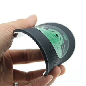 Retro Vinyl Record Shaped Silicone PVC Drink Coaster Rubber <b>Round</b> Cup Mat Non Slip Heat Resistant <b>Table</b> Protector Pad - Product Image 2