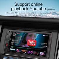 Lecteur MP5 pour voiture Linux 7 pouces, autoradio 2 Din avec CarPlay sans fil, Android Auto, DSP, écran IPS, Mirror Link, prise en charge de la charge rapide