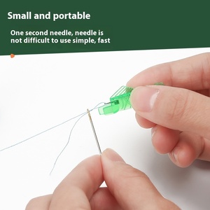 Bán buôn thuận tiện Mini Cá chủ đề threading Machine Set phụ kiện kim threading công cụ - Product Image 5