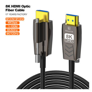 <span class=keywords><strong>Cable</strong></span> de Fibra Óptica <span class=keywords><strong>HDMI</strong></span> A402 de la <span class=keywords><strong>Mejor</strong></span> Calidad, 10M 20M 30M 50M 100M, 8K, 48Gbps, 8K60Hz, 4K120Hz, Aleación de Zinc - Product Image 1