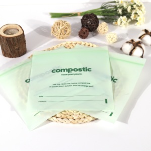 Venta caliente respetuoso con <span class=keywords><strong>el</strong></span> medio ambiente suave moldeo por soplado logotipo personalizado éxito global estilo de vida más verde compostable biodegradable PLA bolsas de plástico - Product Image 6