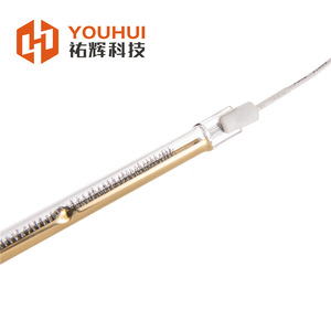 Lampe halogène infrarouge octogonale Youhui R7S 2000W, radiateur chauffant à tube en laiton, ondes courtes, pour usage industriel - Product Image 2