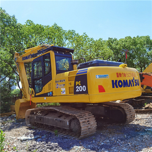 Excavadora de orugas Komatsu en buen estado, excavadora de orugas hidráulica Komatsu de segunda mano en stock - Product Image 3