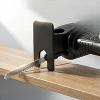 Perceuse électrique portable avec accessoire de scie sauteuse, lime métallique de qualité industrielle et scie sauteuse pour applications sur le bois