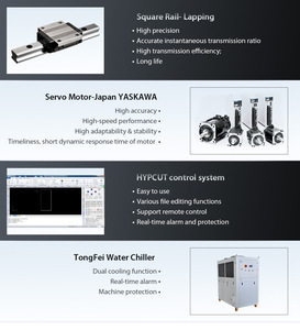 Mesin pemotong serat Laser 3000*1500mm, <span class=keywords><strong>Platform</strong></span> ganda kecepatan potong tinggi seluruh cakupan - Product Image 5