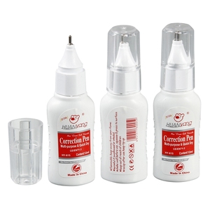 Nhanh chóng khô đa mục đích an toàn tinh thần đầu bàn chải 12ml trắng ra khỏi chỉnh chất lỏng chất lỏng bút - Product Image 3