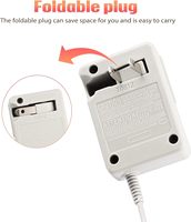 Adaptateur secteur 4,6 V 0,9 A pour la maison et les voyages, chargeur mural (100-240 V) pour les séries 3DS / 2DS / DSi