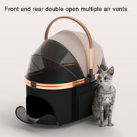 Petite poussette pliable imperméable pour chien, poussette détachable pour animaux de compagnie pour les voyages