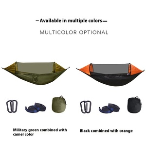 Xách tay ngoài trời tự động nhanh chóng mở đơn hoặc đôi Nylon vải võng cắm trại muỗi <span class=keywords><strong>Net</strong></span> - Product Image 5