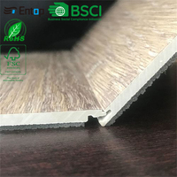 Revêtement de sol en vinyle de luxe SPC LVT LVP de style moderne, 4 mm, système de clic, imperméable, résistant à l'humidité, résistant à l'usure, planches larges, respectueux de l'environnement