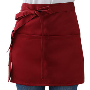 Venta caliente sanitario sin mangas impermeable Chef delantal a prueba de aceite Denim cintura delantal cintura en la cintura - Product Image 6