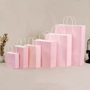 Gift Paper Bag Custom Packaging Paper Bags Clothing Cardboard Shopping Kraft Carrier Bag Manufacturing