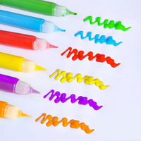 Bestseller Popcorn-Stift Magischer Blasen-DIY-Graffiti-Stift 3D-Expansions-Malstift Acryl-Stift Kinderspielzeug