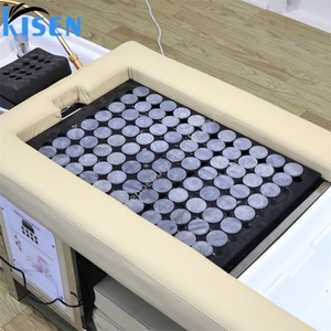KISEN New Design Head Spa Durable Moxibustion Health Bed Thai Japanese Spa Shampoo Bed Bowl With Foot <b>Bath</b> for Salon Spa Hotel - Product Image 5
