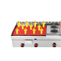 Gril à gaz plat de 730mm Équipement hôtelier et Machines de cuisine Four barbecue à vendre