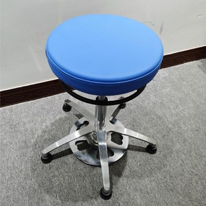 Ke Ming Dental <b>Stool</b> Adjustable Height Swivel Chair Office Use Leather Seat With Wheels - Product Image 2