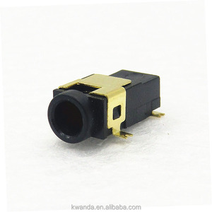 Conector de Alimentación CC de 2.5A y 16V Chapado en Oro, Enchufe Hembra de 4 Pines y <span class=keywords><strong>3.5mm</strong></span> con Conector Macho de 3.1mm, Conector CC de Alta Calidad - Product Image 1