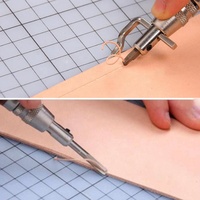 Kit d'outils multifonctions pour l'artisanat du cuir professionnel