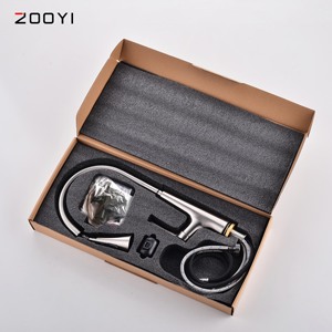 ZOOYI китайский поставщик, выдвижной распылитель, умный матовый никель, индукционный бесконтактный датчик, кухонный кран, раковина - Product Image 5