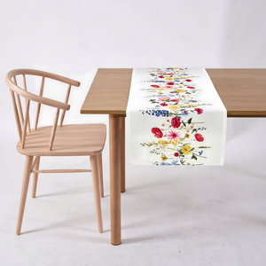 Polyester Printed Table <b>Runner</b> Commercial Grade for Event Rental Companies Catering Wholesale Supply Project Procurement - Product Image 1