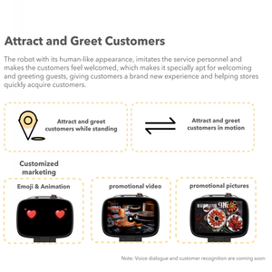 Robots de Service de livraison de nourriture intelligents Navigation automatique camion de nourriture <span class=keywords><strong>Restaurant</strong></span> et hôtel <span class=keywords><strong>Robot</strong></span> de Service de nourriture - Product Image 4