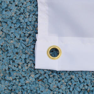 Grosir Luar Ruangan Setiap Ukuran Iklan Standar 3X5 Bendera Promosi Bendera Putih Sesuai Pesanan, Spanduk - Product Image 5