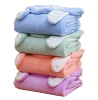 Produits de gros serviettes de bain à capuche pour bébé