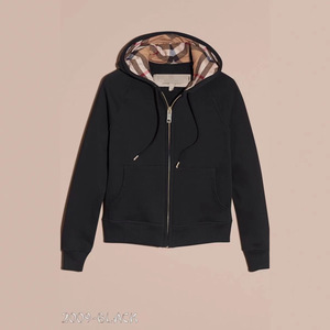 Felpe con <span class=keywords><strong>Cappuccio</strong></span> di Alta Qualità Stile Britannico SJ, Unisex, con Zip Intera, Loghi Ricamati Personalizzabili - Product Image 2