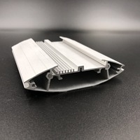 Boîtier d'éclairage LED pour aquarium en profilé d'aluminium série 6000, fabriqué à Taïwan, tempérage T3-T8, 1% de teneur en témper, soudage et découpe