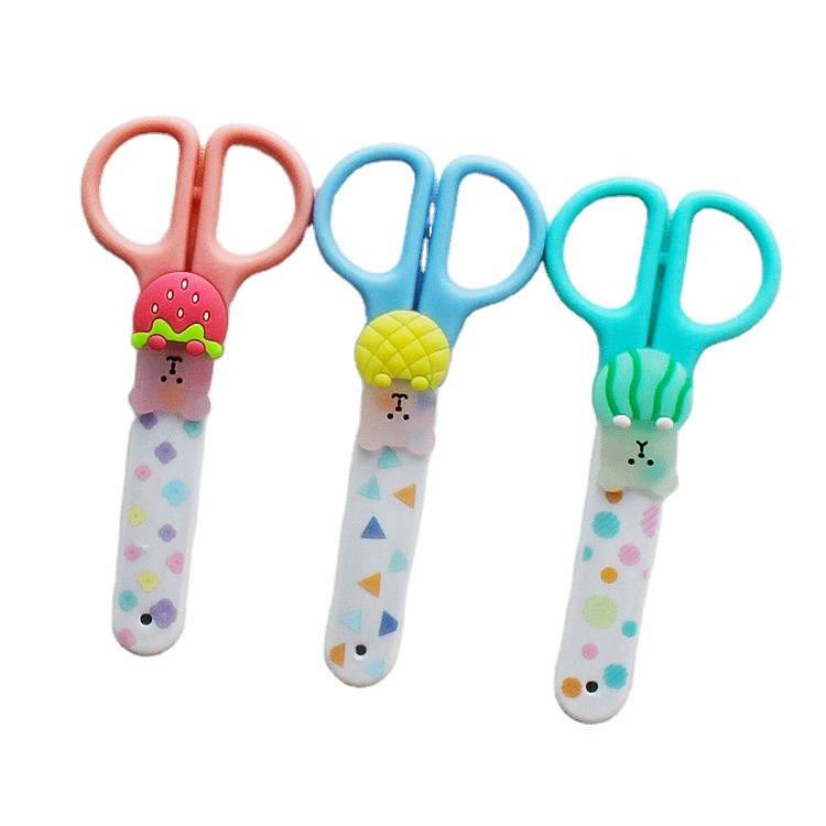 2CR13 школьники из нержавеющей стали, крафт-бумага, Детские канцелярские принадлежности, художественные ножницы