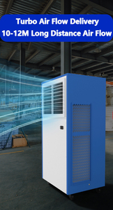 Climatiseur portable 12000 BTU - Compresseur R410A pour chambre/hôtel, climatiseur portable 12000 BTU à roulement supporté - Product Image 4