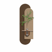 Haut de gamme salon couloir fond mur grès décor à la maison peintures hydroponique plantes d'intérieur LED peinture
