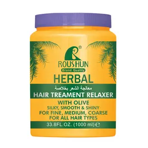 ROUSHUN Brand Quality herbal  hair treatment relaxer