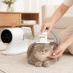 Kit de Aseo Portátil para Mascotas con Cepillos para Perros y Gatos, Recargable, de Plástico y Cerámica, con Certificación BSCI SMT - Product Image 1