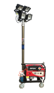 เครื่องกำเนิดไฟหอคอยแบบยืดหดได้สำหรับรถเทรลเลอร์บำรุงรักษาง่ายคุ้มค่าใช้จ่าย - Product Image 2