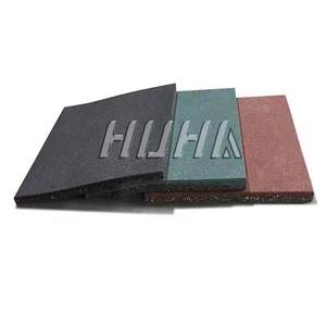 Fábrica <span class=keywords><strong>HUHA</strong></span> 25mm Baldosas de goma Patio de recreo al aire libre con suelo antideslizante al aire libre para baldosas protectoras de goma al aire libre - Product Image 6