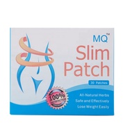 100% Satisfaction 30 pièces/boîte à base de plantes Detox Slim Patch Slim plâtre mince sommeil perte de poids plâtre