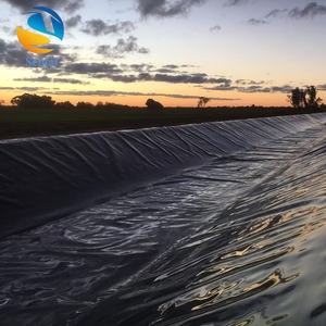 Revêtement d'étang à géomembrane HDPE pour l'irrigation-Feuille de revêtement Geomembrana de HDPE imperméable - Product Image 5