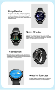 Reloj Inteligente Deportivo para Hombres y Mujeres, con Seguimiento de Actividad Física, Traducción Simultánea, Monitoreo de Salud, AW83 - Product Image 6