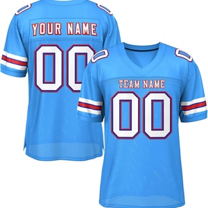 เสื้อเจอร์ซีย์กราฟิกหมายเลขผู้ชาย ชื่อทีมสั่งทำได้ ผ้ายืดสแปนเด็กซ์/โพลีเอสเตอร์ พิมพ์ลายแบบซับลิเมชั่น แห้งเร็ว แขนสั้น คอวี น้ำหนัก 140 กรัม ไซส์ใหญ่ - Product Image 2