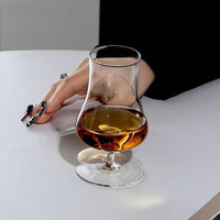 Tasse en verre transparente créative et simple pour la maison, idéale pour le petit-déjeuner, le lait, le jus ou le café