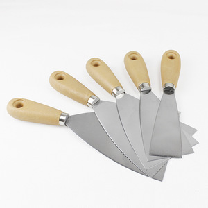 Putty Knife Carbon Steel Standard End Handle Smooth Wall Paint Diy Tool - Product Image 3