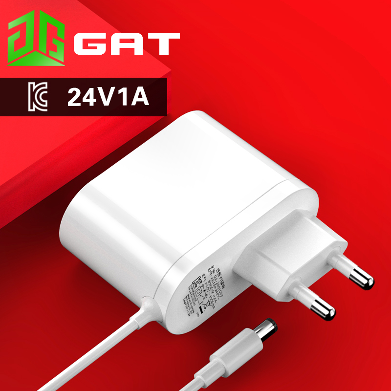 Корейский адаптер питания 24 в 1 а KC KCC сертификация вилка постоянного и переменного тока 24 вт высококачественный импульсный инструмент для красоты универсальный