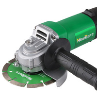 Mini-meuleuse d'angle rechargeable à poignée longue, vitesse réglable, moteur à balais 1000W, garantie 1 an, métal – Vente chaude transfrontalière